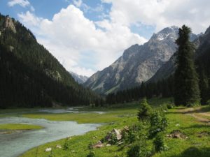 Údolí řeky Karakol