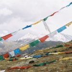 Všudypřítomné tibetské modlitební praporky