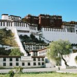 Palác Potala na Červeném pahorku ve Lhase